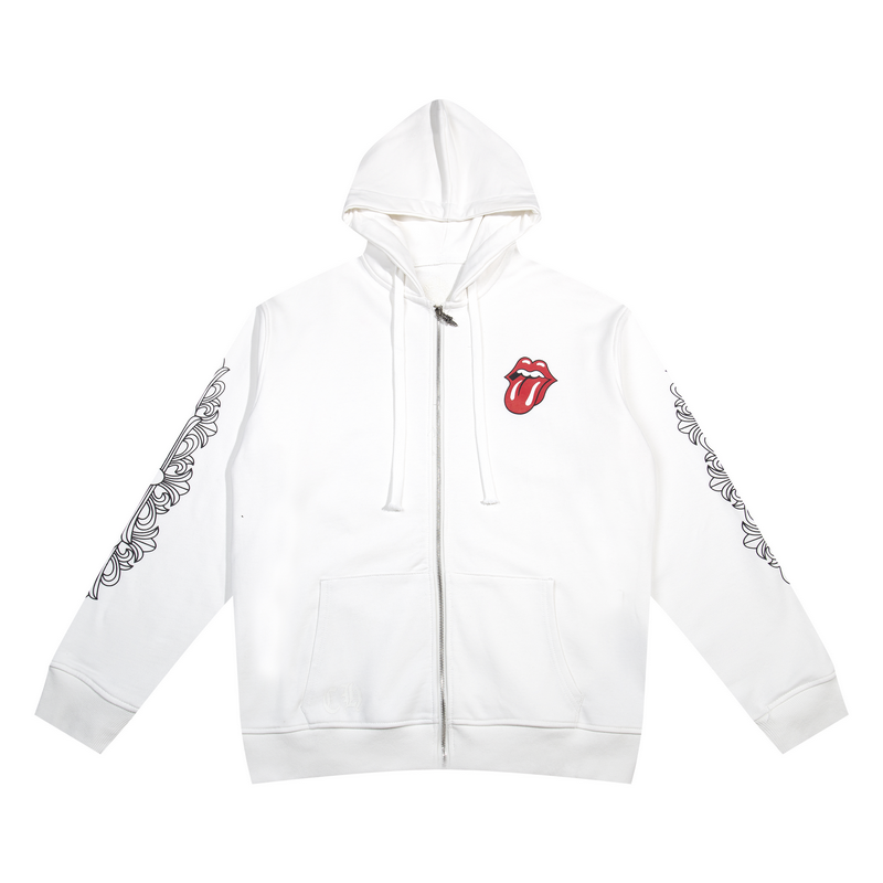 Chrome Hearts Zip Up Hoodie N5013