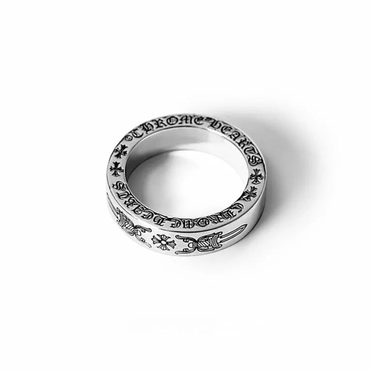 CHROME HEARTS DAGGER SPACER RING – 6MM