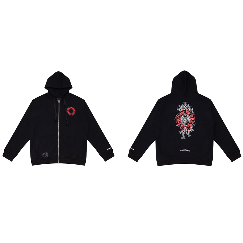 Chrome Hearts Zip Up Hoodie N5005