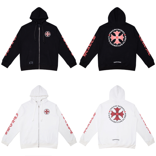 Chrome Hearts Zip Up Hoodie N5002